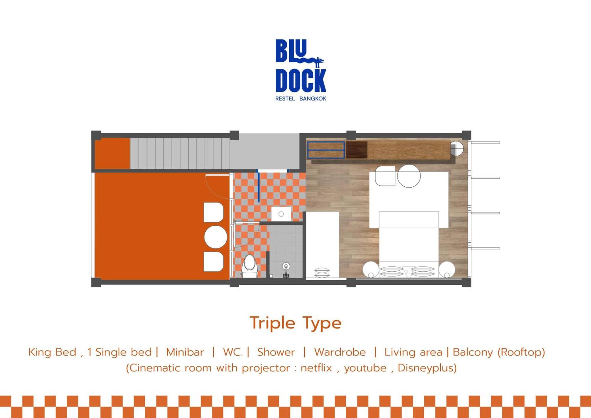Blu Dock Restel 방콕 외부 사진
